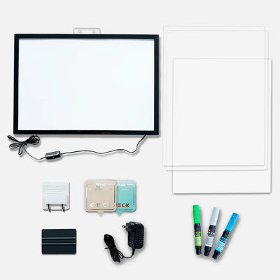 LED Backlit Window Poster Display | Wtalk (Landscape)