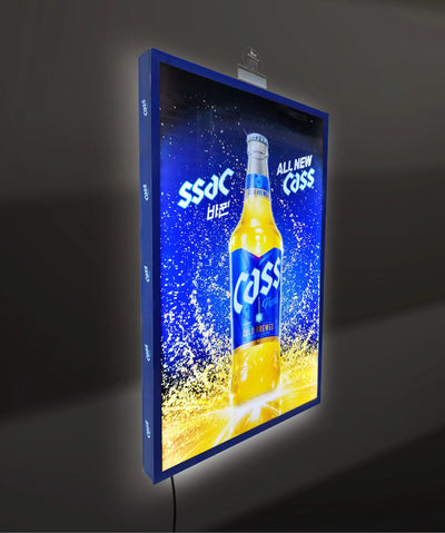 LED Backlit Window Poster Display | Wtalk Pro